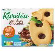 Karelea lunettes chocolat noir sans sucres ajoutés 175g
