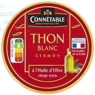 Connétable thon blanc à l'huile d'olive 1/10 80g