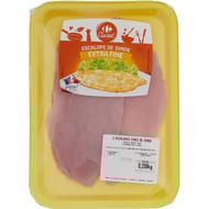 Carrefour escalope de dinde extra fine x2