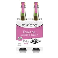 Cidre bouche envies de rosé 2x75cl vol.2.5%