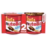 Nutella & go! lot x 2 104g