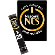 Nescafé Nes - Café soluble sans amertume - 25 sticks - 50g