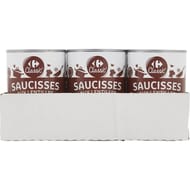 Carrefour classic' plat cuisiné saucisses lentilles 420g
