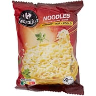 Carrefour sensation nouilles instantanées noodles saveur poulet 85g