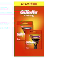 Gillette fusion lames lot 6+6