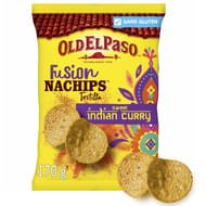Old el paso fusion nachips tortilla 170g