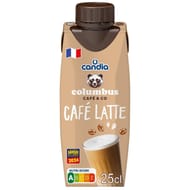Boisson lactée au café goût café latte uht