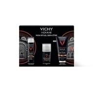 Vichy homme coffret bien-être soin anti fatigue 50ml+deo roll on 50ml+gel