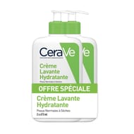 Cerave lot crème lavante hydratante 473ml x 2