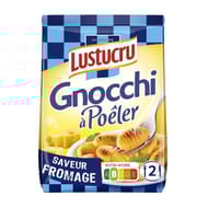 Lustucru sélection gnocchi à poêler fromage 300g