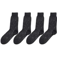 2 paires de mi chaussettes homme jersey fil d'Ecosse ANTHRACITE T44\46