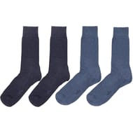 2 paires de mi chaussettes unies homme JEAN FONCE 602/JEAN CLAIR T39\42