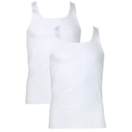 Lot de 2 débardeurs homme coton bio Athena 950 BLANC/BLANC T5