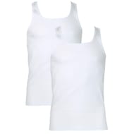 Lot de 2 débardeurs homme coton bio Athena 950 BLANC/BLANC T4