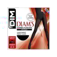 Collant opaque jambes fuselées 45D Diam's Dim NOIR 0HZ T4