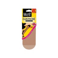 Lot de 4 paires de mi bas élastivoile 3+1 offert Well SABLE TU