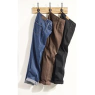 Pantalon drill  noir 5 poches grande taille NOIR T60