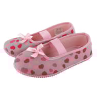 Ballerine fille GRIS COEUR RCT 31