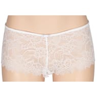 Shorty tout dentelle uni BLANC T46\48