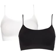 Brassière unie "sans coutures côtés" NOIR T50\52