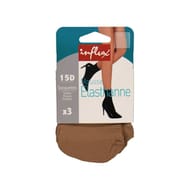 Lot de 3 paires de socquettes mousse élasthanne Influx IBIZA TU