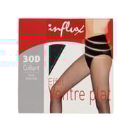 Collant effet ventre plat 30D Influx NOIR T2
