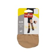 2 paires de socquettes qui ne file pas Influx 22D SABLE TU