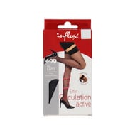 1 paire de bas top effet circulation active influx 40D NOIR T3-4