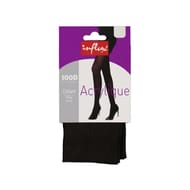 Collant uni acrylique Influx 100D NOIR T46\48