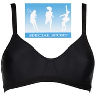 Soutien-gorge sport sans armature NOIR 105D