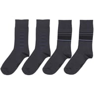 2 paires de mi chaussettes fantaisies homme GRIS T43/46