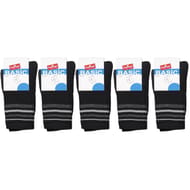 5 paires de mi chaussettes sport NOIR 36\40