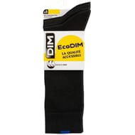 5 paires de mi chaussettes homme Dim NOIR 0HZ T39\42