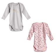 Bodies manches longues lot de 3 01 BLANC 18MOIS