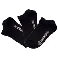 Lot de 3 paires de socquettes invisibles sport fille Freegun NOIR/NOIR/NOIR 36\40