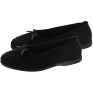 Ballerine unie femme NOIR 39