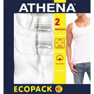 Lot de 2 débardeurs duo choc Athena 450 BLANC/BLANC T6