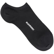 2 paires de socquettes invisibles unies sport femme Bleuforêt NOIR/NOIR DR8 37\41