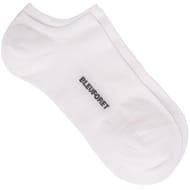 2 paires de socquettes invisibles unies sport femme Bleuforêt BLANC/BLANC DT8 37\41