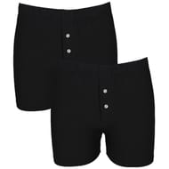 Lot de 2 caleçons unis homme Influx 1800 NOIR/NOIR T3