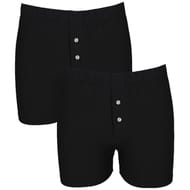 Lot de 2 caleçons unis homme Influx 1800 NOIR/NOIR T5