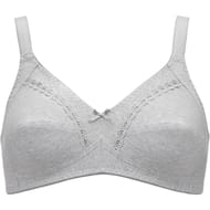 Soutien-gorge sans armature GRIS CHINE 90D