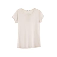 Tee shirt manches courtes col rond femme SAFRAN T42/44