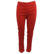 Jegging femme coupe slim ROUGE T46