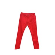 Pantalon femme ROUGE T44
