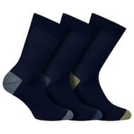 3 paires de mi chaussettes fantaisies homme coton Dim 5DC TRIO NOIR BLEU COBALT T43\46