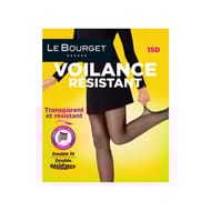 Collant voilance résistant 15D Le Bourget NOIR T1