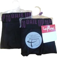 Lot de 2 boxers grandes tailles Influx NOIR + NOIR T6