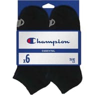 Lot de 6 paires de socquettes invisibles Champion NOIR T35\38