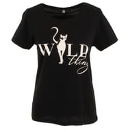 Tee shirt manches courtes femme BLACK CAT T50\52